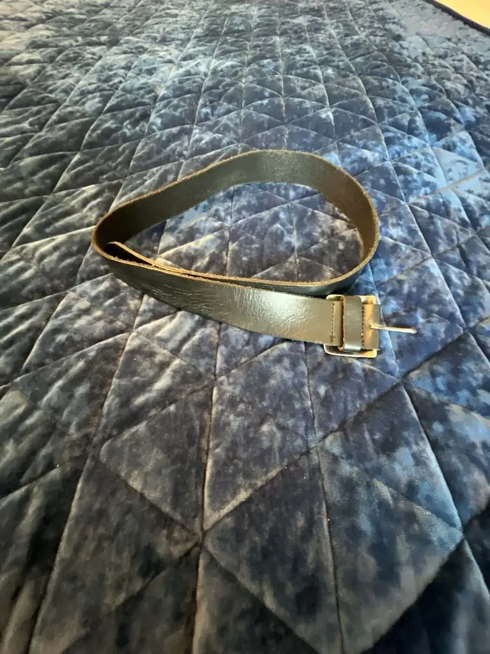 Gap Genuine Leather Black Casual Belt